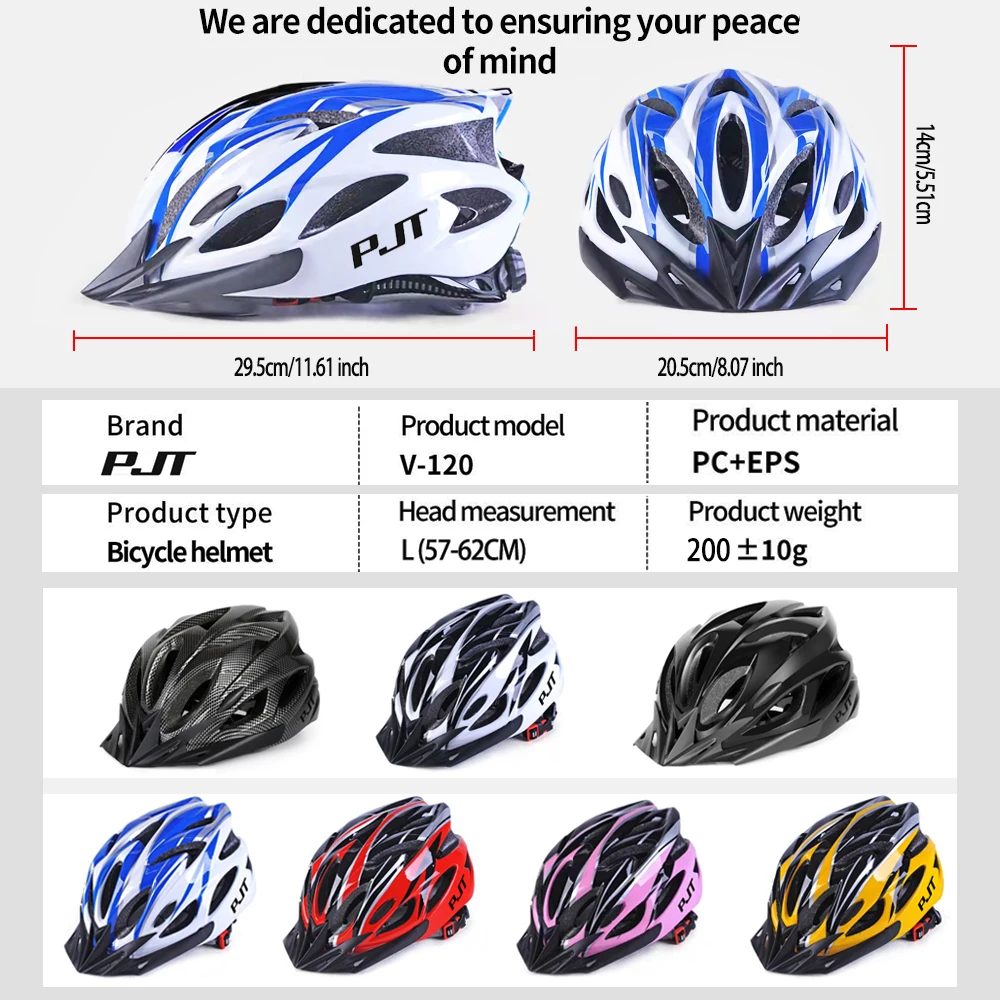 PMT New Cycling Helmet Comfort Lining Lightweight Hollow Riding Safety Head Protection Bicycle MTB Helmets Men Women Bike Helmet