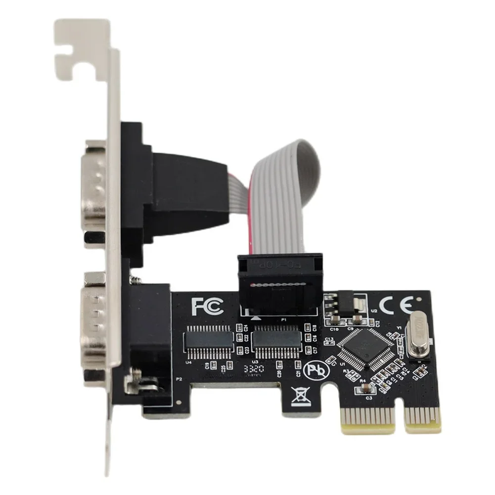 Dual For RS232 Serial For Pcie Card for Industrial PCs Supporting Real Time Serial Communication and System Expansion