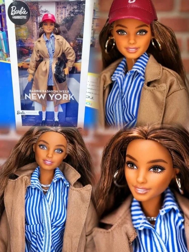 2026 New Barbie Signature Fashion Week Paris-Milan-New York Limited Collection Action Figure Doll Premium Collectible Display