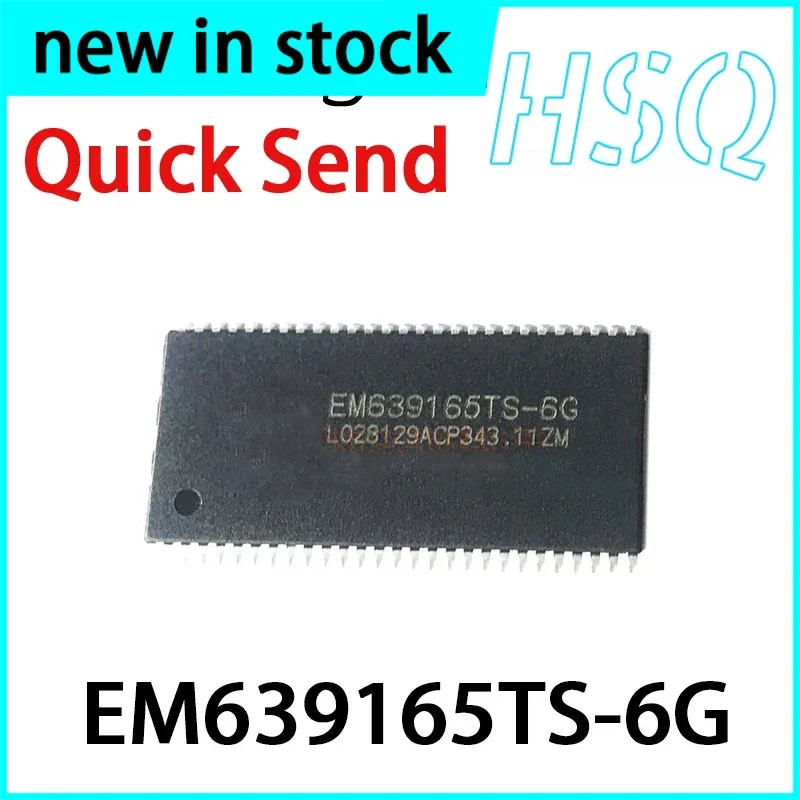 5PCS EM639165TS-6G EM639165TS Memory Chip Patch TSOP-54
