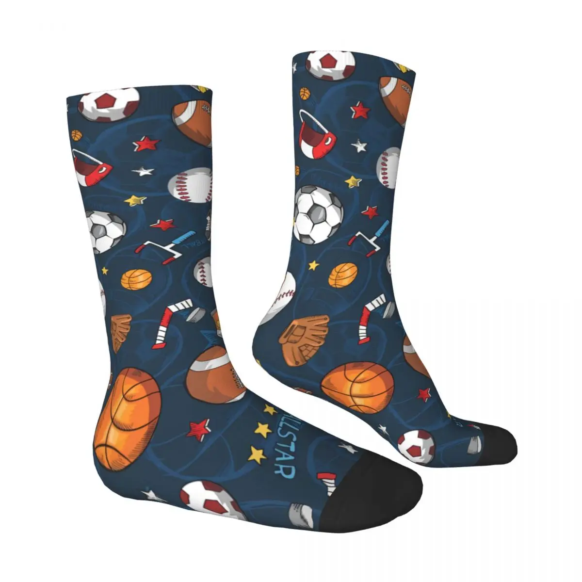 Football Sock Printed Man Polyester