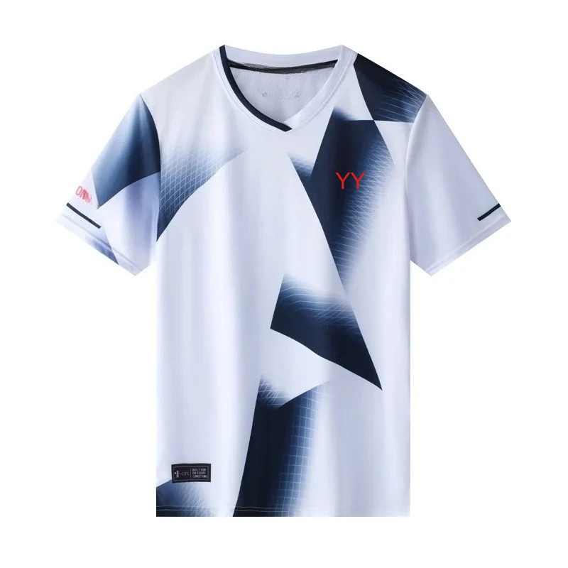 2025 New YY Spring and Summer Badminton Sportswear T-shirt Short Sleeve Comfortable Breathable Sweat-absorbent Quick-drying Top