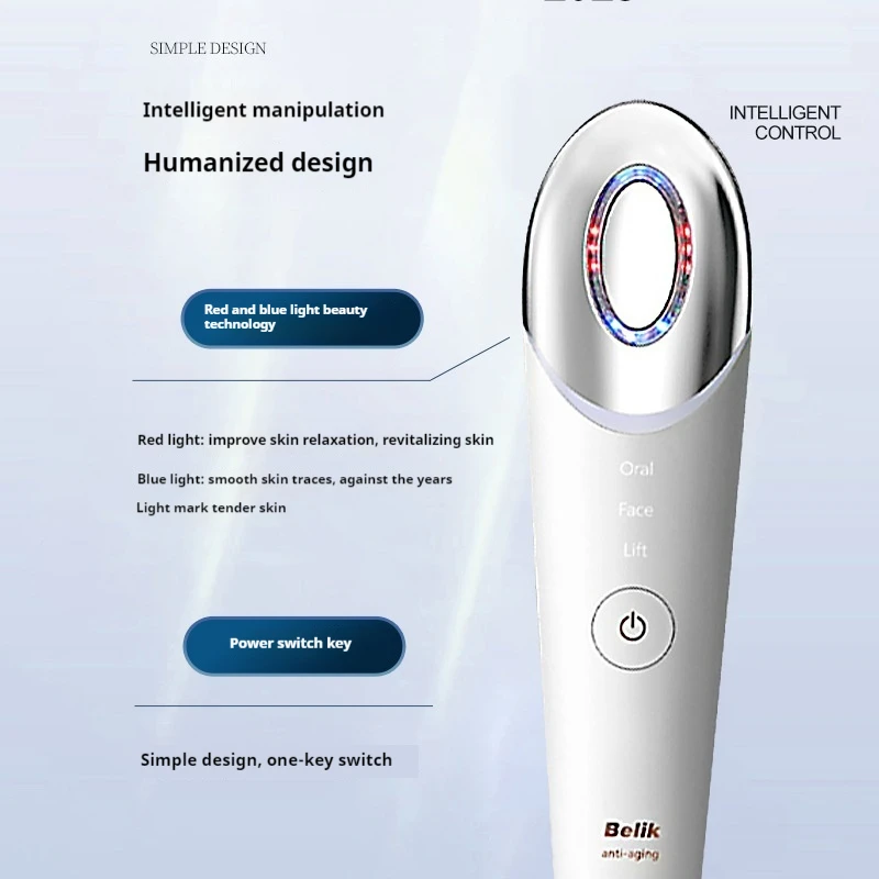 Handheld huidverjongende strakke gezicht neklift stimulator schoonheidsapparatuur