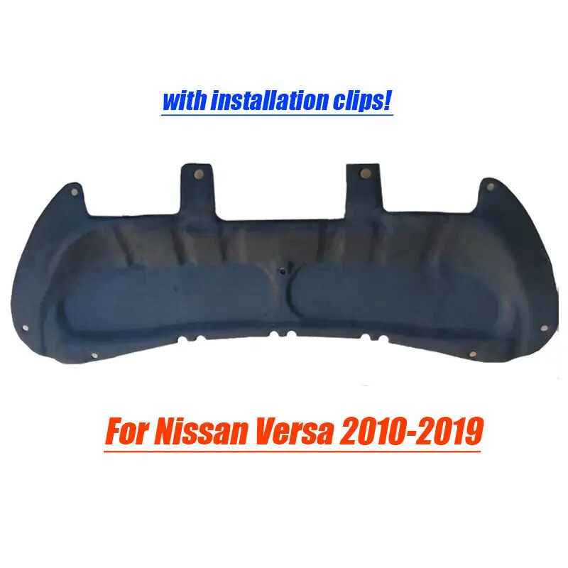 

Для Nissan Versa 2010-2019 автомобильный капот двигателя звукоизоляционная накладка крышка щит