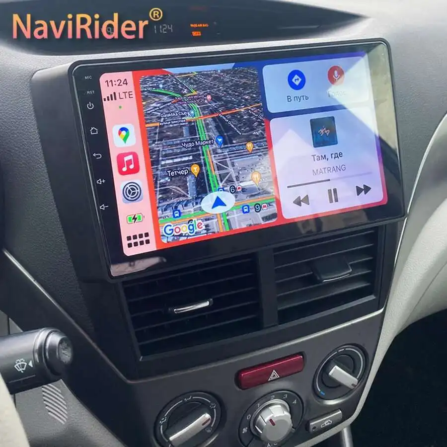 8 + 128gb navegação gps android 14 ai voz rádio do carro estéreo para subaru forester 3 sh 2007-2013 sem fio carplay vídeo multimídia