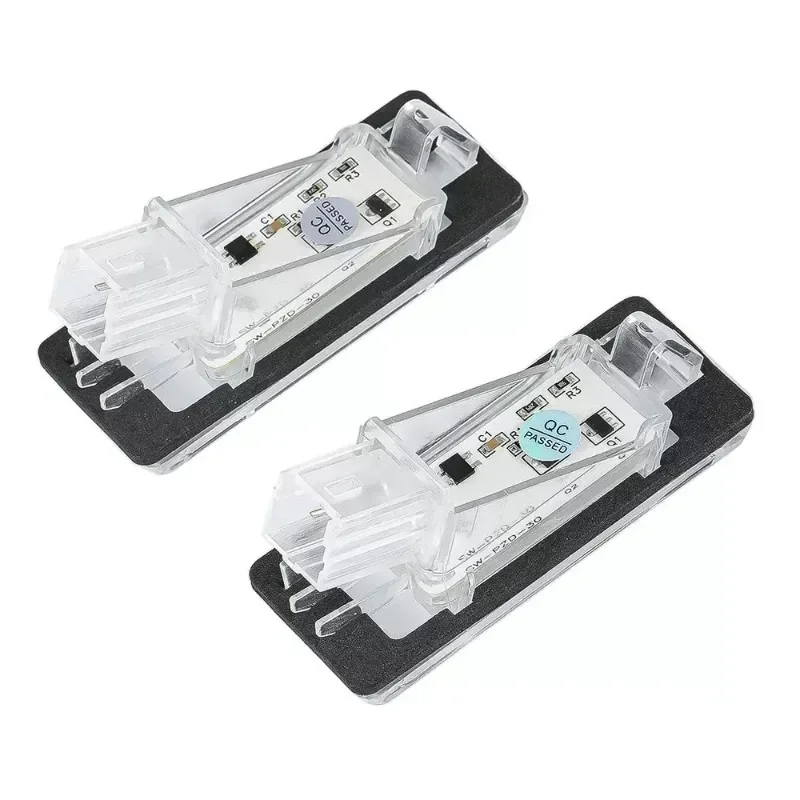 مصابيح لوحة رقم الترخيص LED لـ Dacia Duster 2010-up Lodgy 2012-UP Logan MCV 2013-UP Renault Zoe BFM Laguna Captur #3