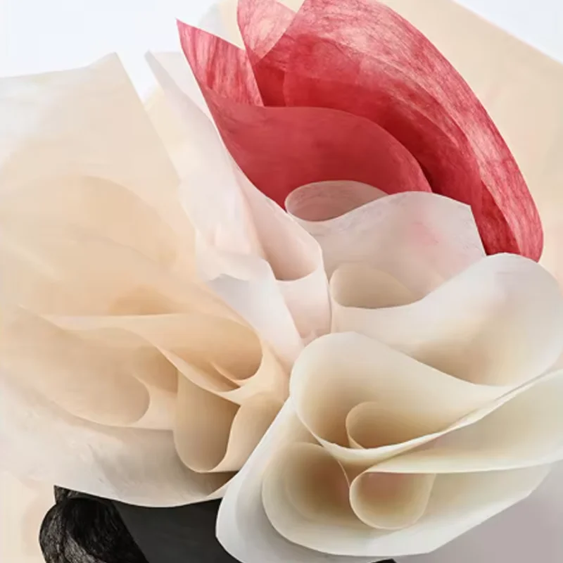 20pcs Flower Arrangement Wrapping Paper, Cotton Flower Wrapping Lining Paper, Non-Woven Floral Wrapping Paper, Florist Supplies
