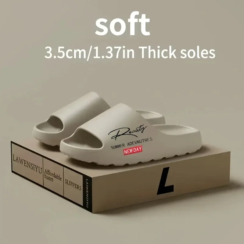 Man EVA Slippers Casual Soft Flip Flop Design Shoes Couple Soft-soled Lightweight Home Slippers High-quality Slides Big Size 49