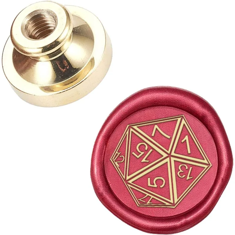 1pc Wachs siegel Stempel kopf Würfel abnehmbare Versiegelung Messing Stempel kopf für kreative Geschenk umschläge Einladung karten Dekoration