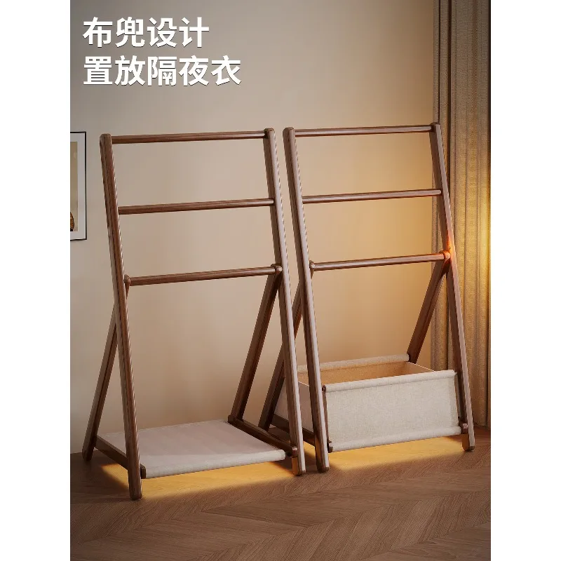 Hanging Coat Rack, Bedroom Floor To Ceiling Not Taking Up Space Clothes Rack Room Bedside Bed End Clothes Storage Artifact