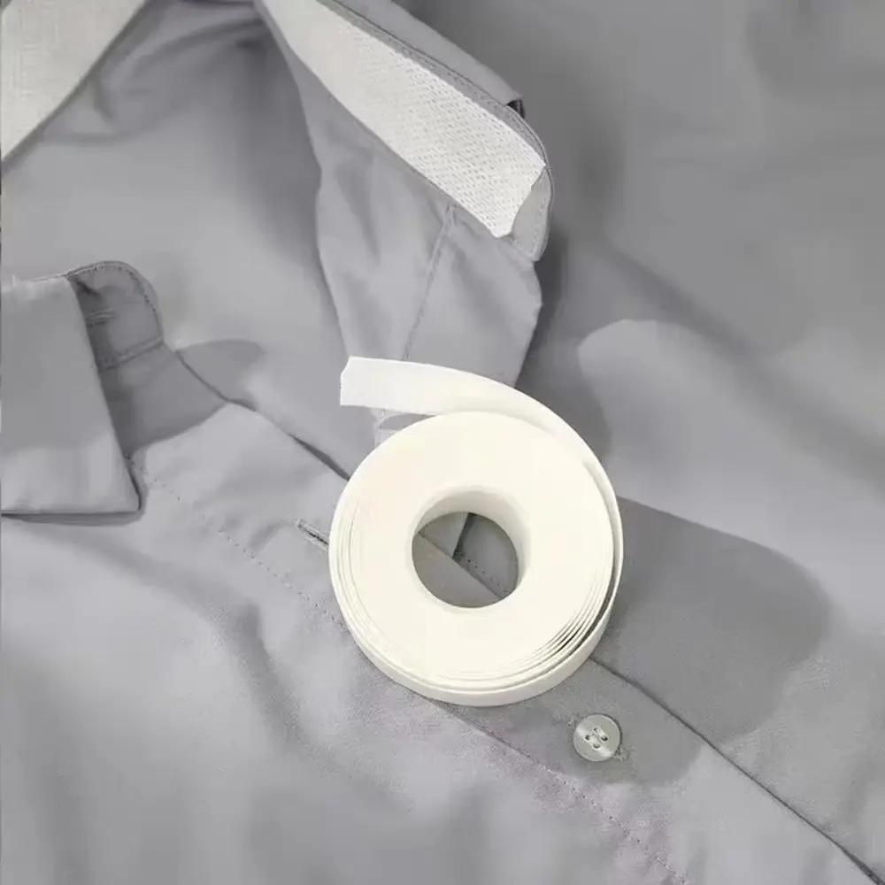 8/80M Collar Anti-dirty Grime Self-adhesive Breathable Cuff Fixing Tape Disposable Collar Sweat Pad for Shirt Collar Hat Lining