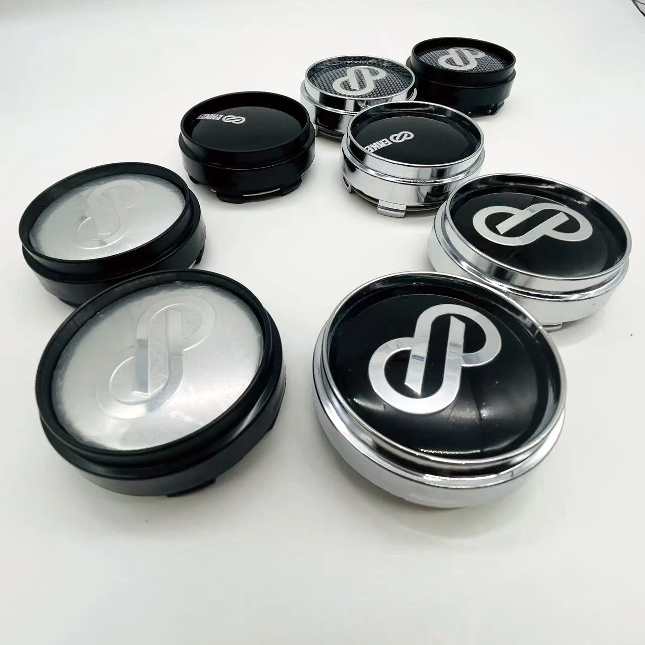 

1Set/4PCS OD 66MM Rim Caps ENKEI Logo Wheel Center Cap Wheel Cover Hub caps Sport Car Tire Accessories
