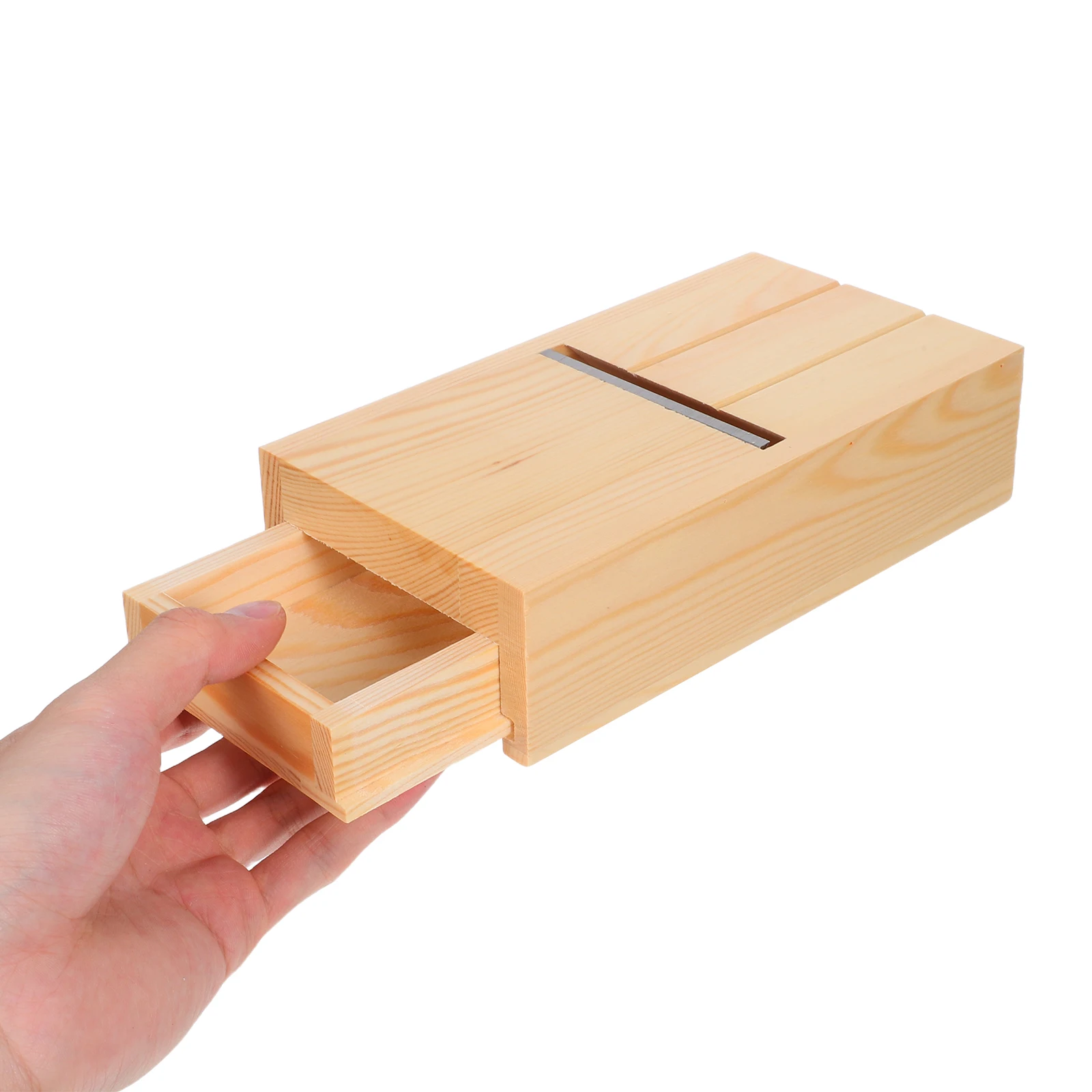 

Soap Planer Wooden Handcrafted Drawer Box Soap Beveler Shaving Tool for Trimming Smoothing Cutting Supplies