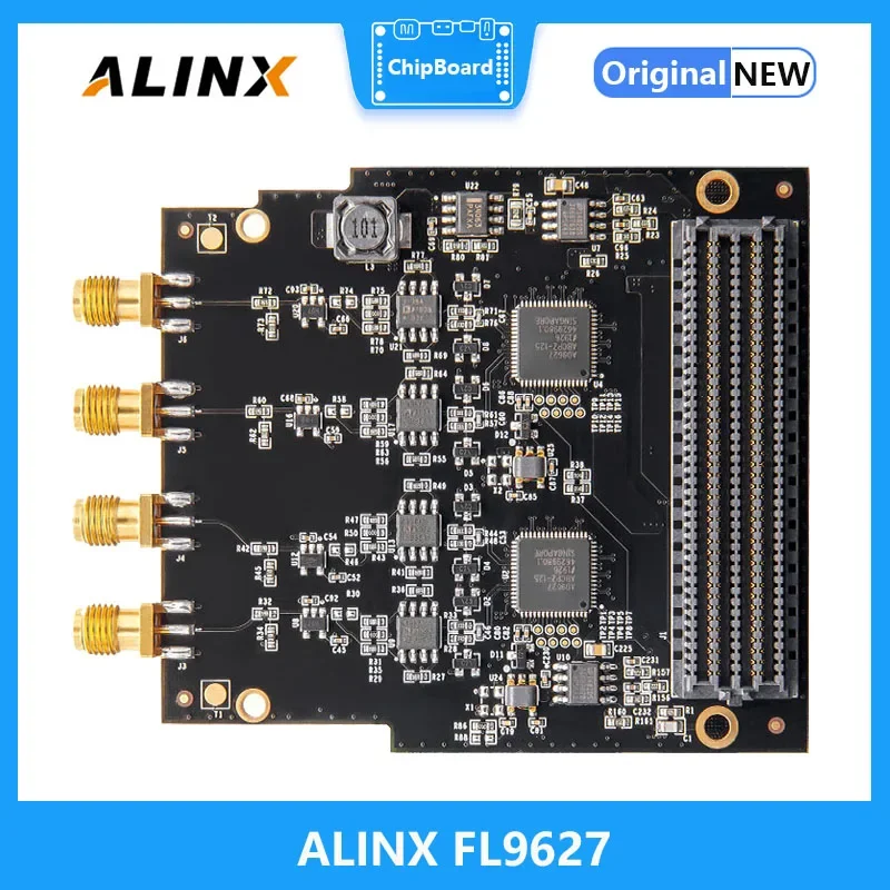 ALINX FL9627: FMC LPC to 12bit 4-Channel  125M LVDS AD Adapter Card  FMC Daughter Board for FPGA