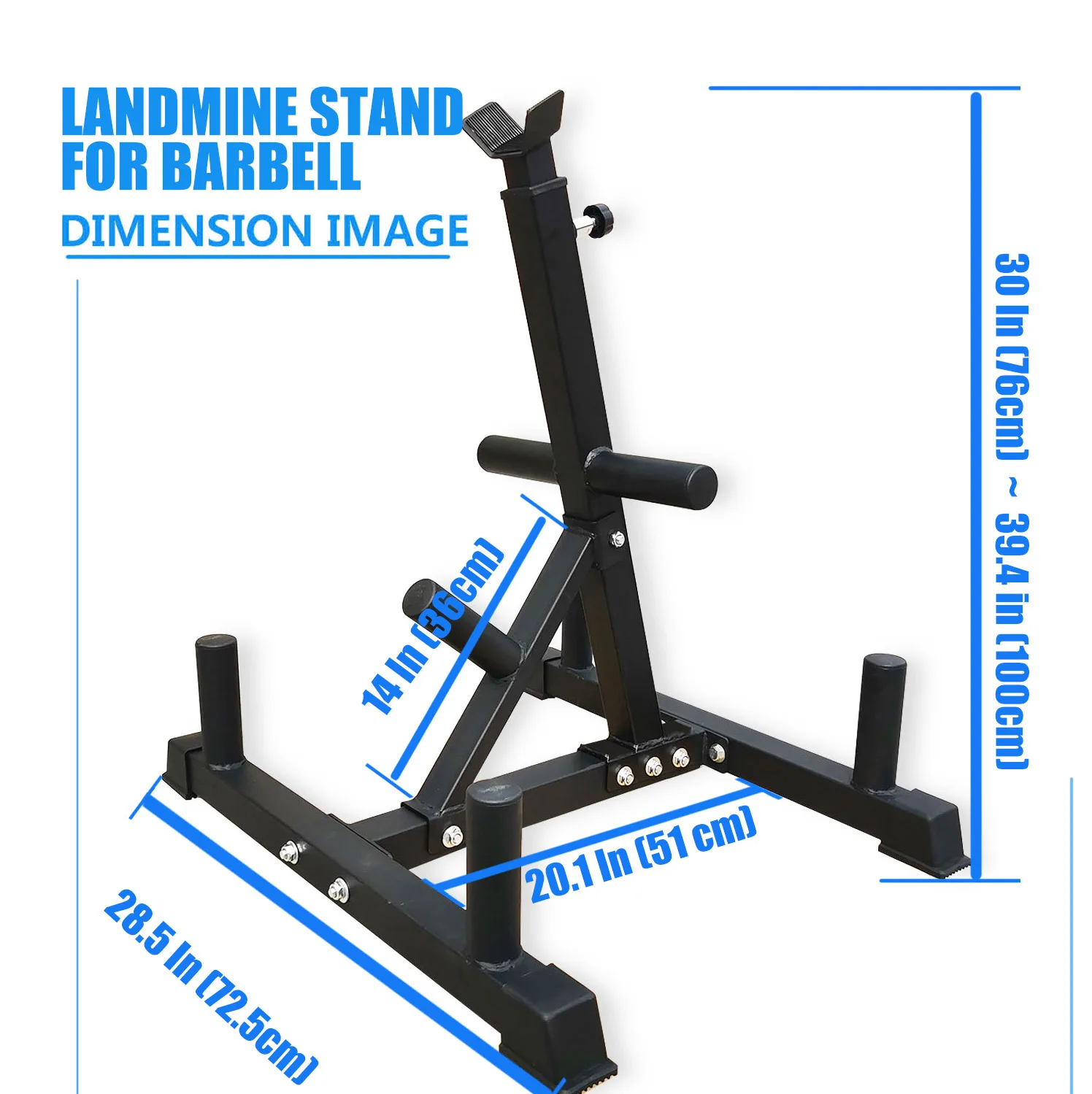 Shoulder Press Landmine Attachment Equipment T-Bar Row Attachment Core Strength Training Accessories VikingPress Landmine Handle