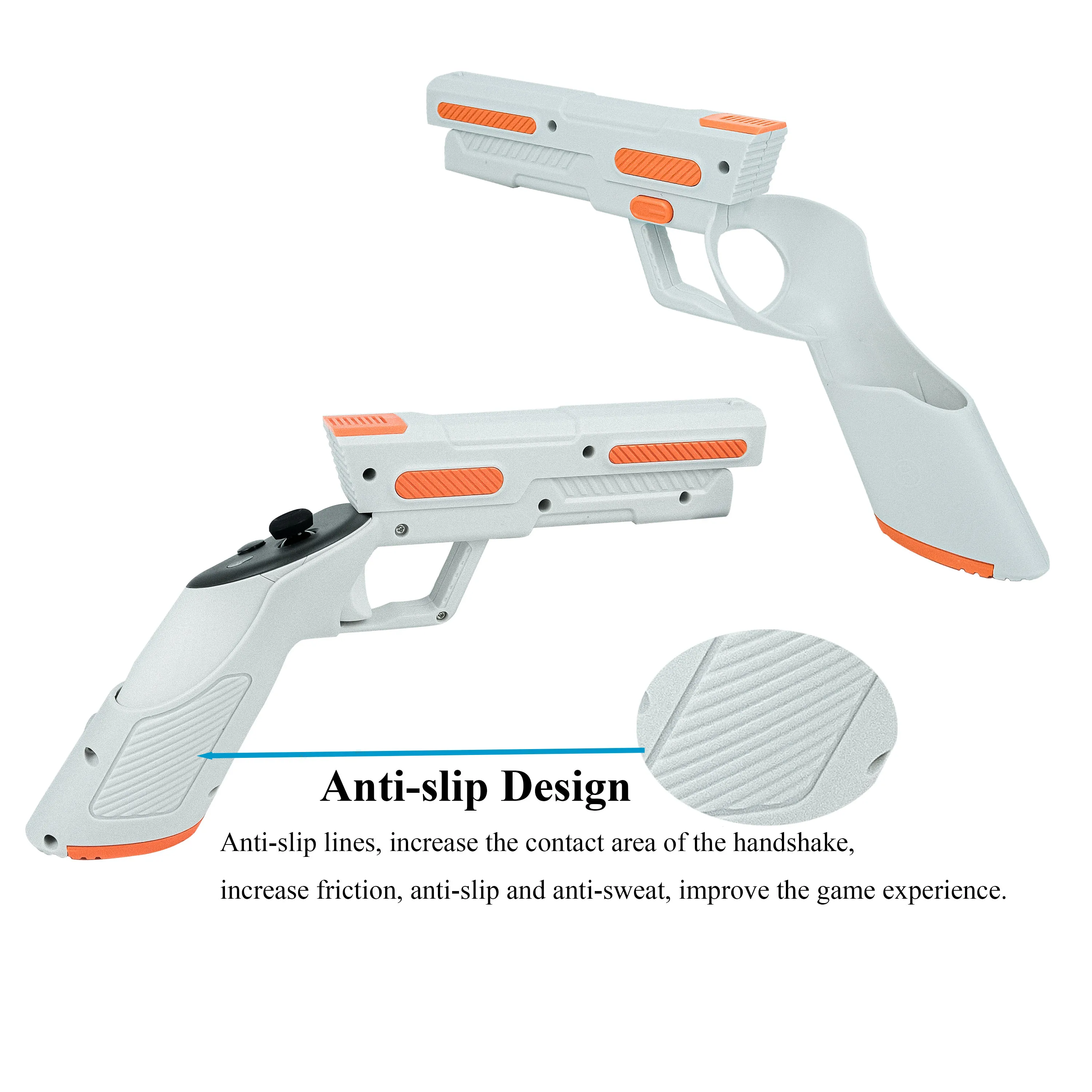 مقبض تمديد تنس الطاولة لمسدس ميتا كويست 3 ، تحسين تجربة الألعاب VR ، السيطرة على وحدة التحكم ، ملحقات التعديل التحديثي