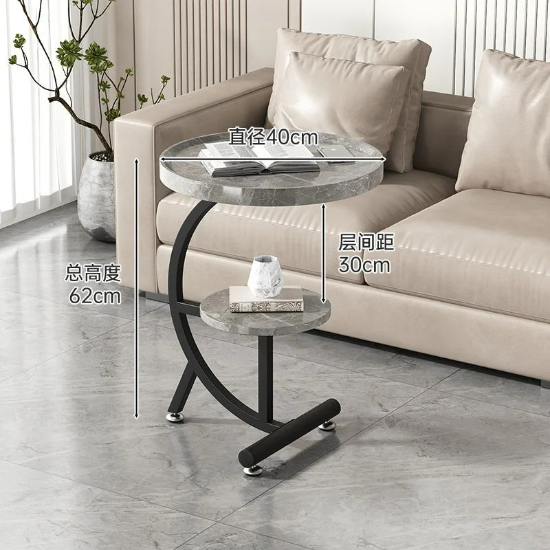 

Living Room Decoration Table Side Round Designer Table Small Wooden Nordic Mesa Auxiliar Salon Modern Furniture Coffee Tables