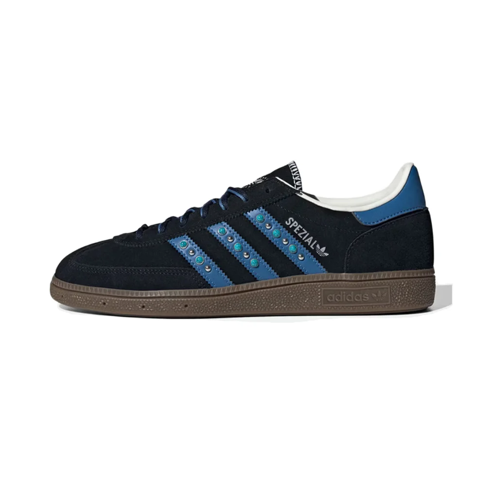 adidas Originals HANDBALL SPEZIAL Soft and Comfortable Thin Sole Durable Low-Top Skate Shoes Unisex Style JQ9654