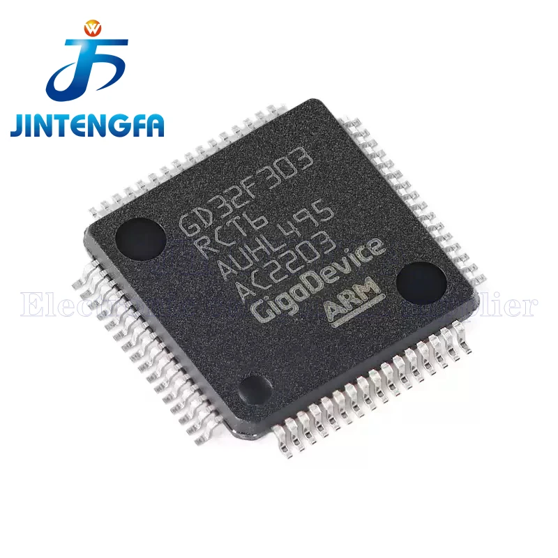 GD32F303RCT6  GD32F303 LQFP-64 32 Bit Microcontroller Chip MCU IC Controller Singlechip New Original