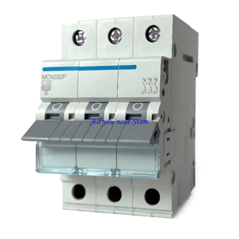

K9FB DIN Mount Circuits Breaker 3 Poles Miniature Circuits Breaker 6KA Breaking Capacity Disconnects Switches for Home Use