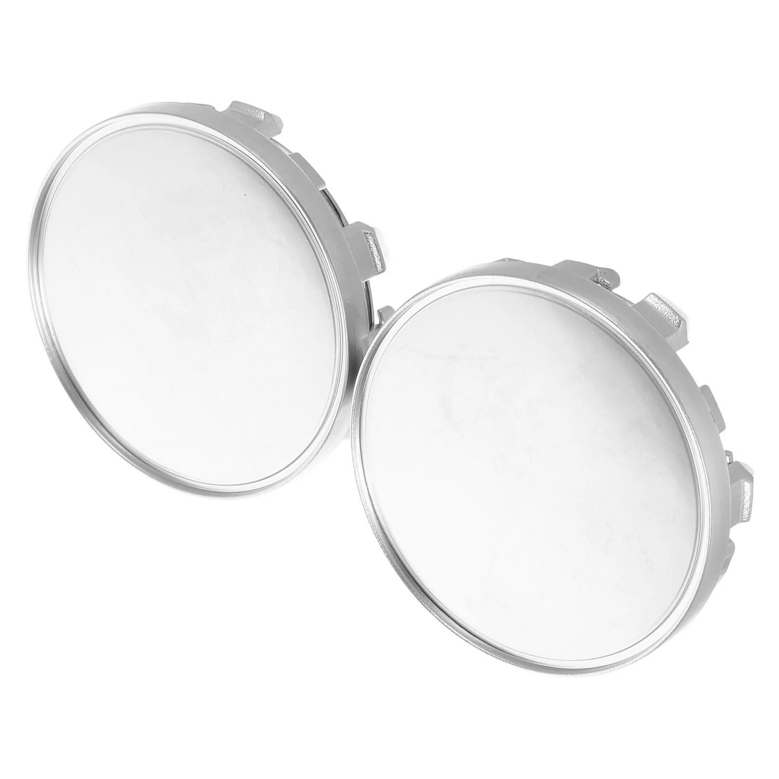2Pcs Auto Wheel Center Caps Wheel Center Hub Caps for Rims Set Simple Design Fit All Standard Rims DIY Car Styling Replacement