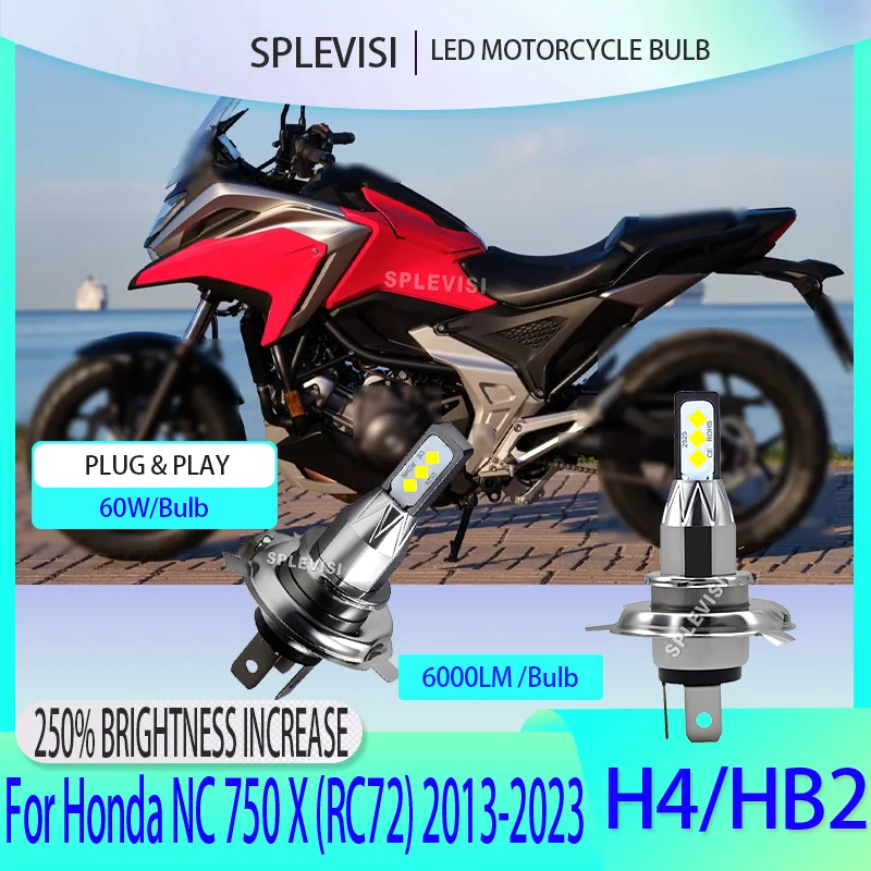 

LED Headlight Motorcycle 2525 CSP Chip Zero Modification For Honda NC 750 X (RC72) 2013 2014 2015 2016 2017 2018 2019 2020-2023
