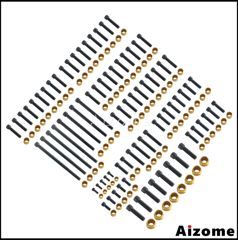 Motorcycle Stainless Steel screws Multi Color Bolt Toppers Caps Kit Engine Upgrade Dress For Harley M8 Softail Touring 2017-2025