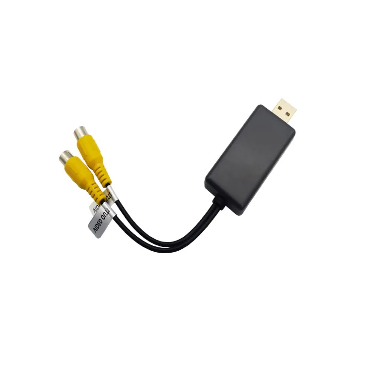 Interfejs adaptera wyjścia wideo USB na CVBS RCA Podłącz do urządzenia monitorującego dla systemu Android Radio Multimedia(A)