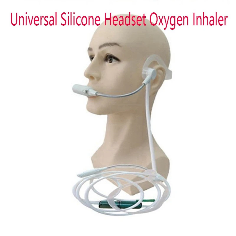 

Headset Nasal Type Oxygen Cannula 2M Soft-Contact Nasal Oxygen Cannula Standard Connector Inhaler Accessories