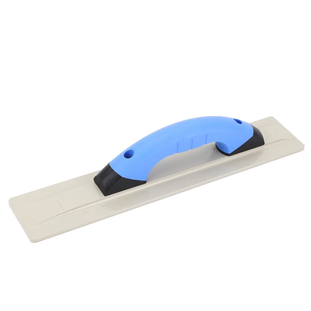 Flat Ergonomic Rubber Handle Plaster Trowel Beveled End Cast Magnesium Finishing Trowel Magnesium Float For Plastering