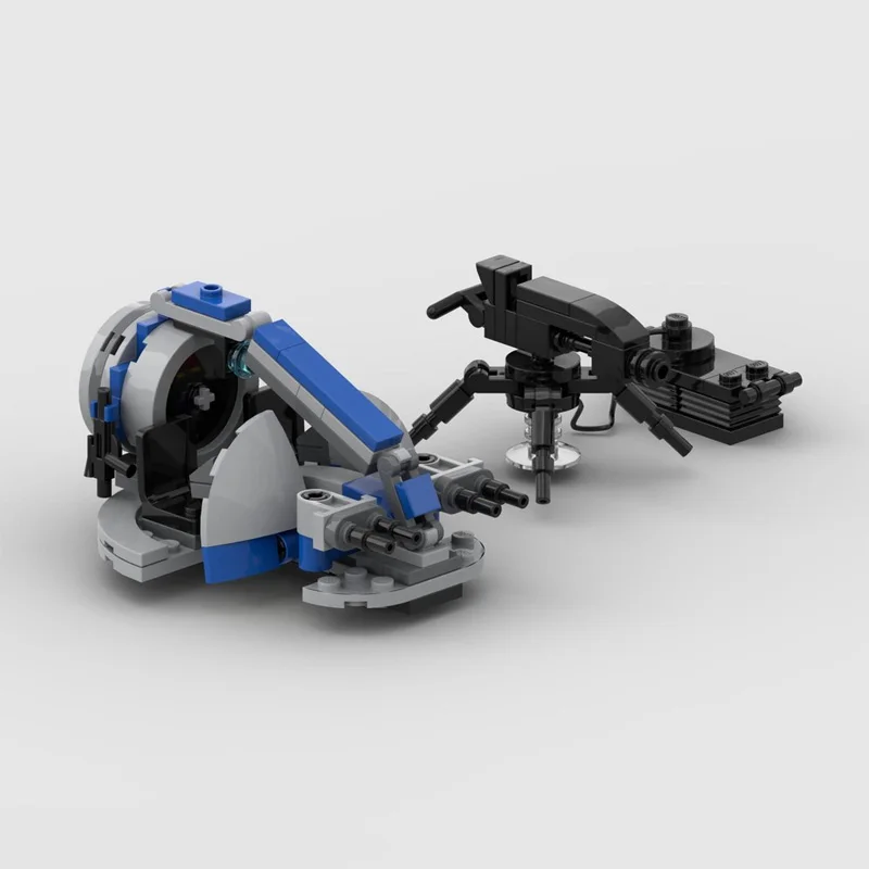 MOC bouwspeelgoed space warfare miniatuurvliegtuig mini mecha model beeldje - 127 stuks. Creatieve montagespeelgoedset. Festival gi