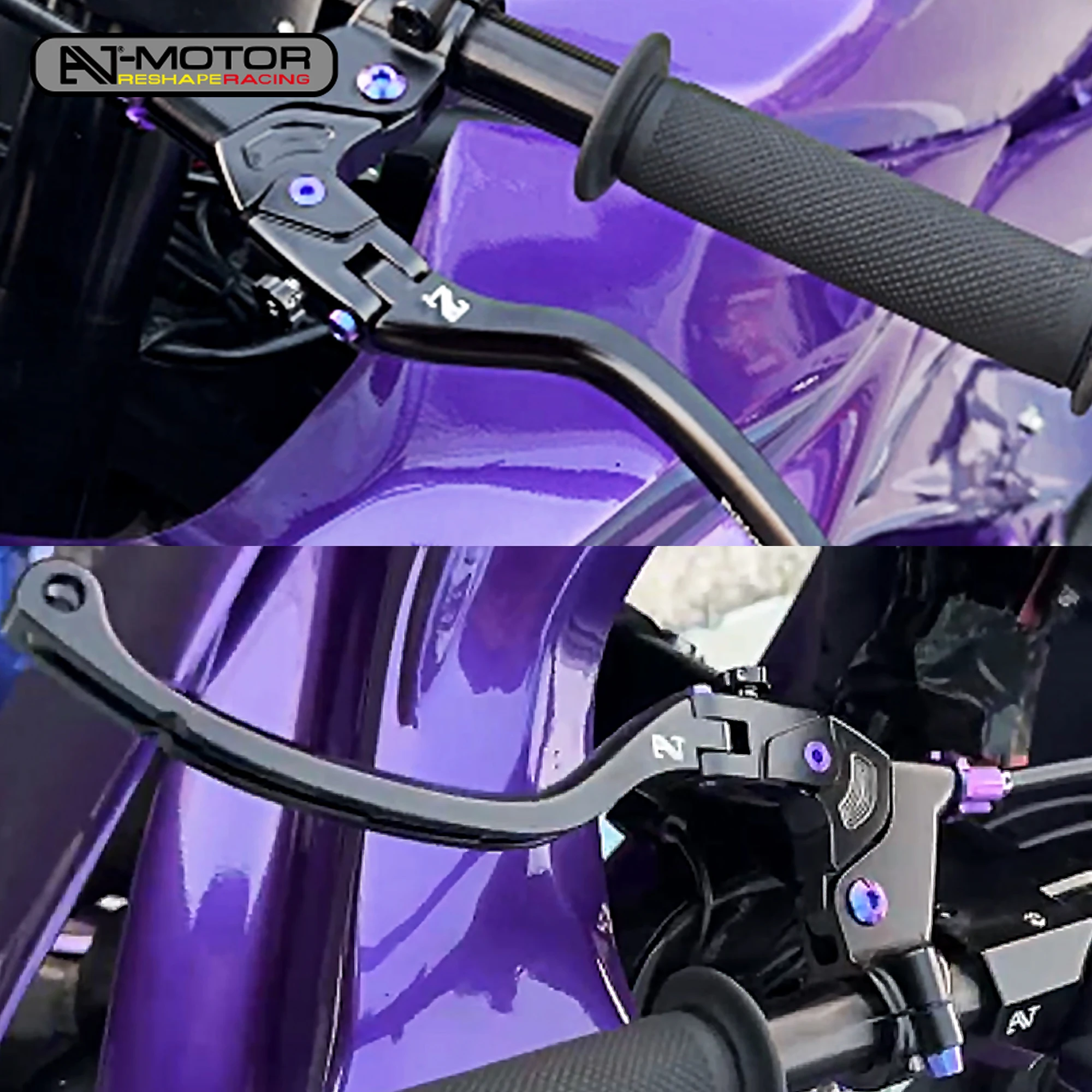 AJ-MOTOR Motorcycle Racing Easy Pull Clutch Lever Adjustable For Yamaha YZF-R1 YZF-R3 YZF-R6 YZF-R7 YZF-R9 YZF-R25