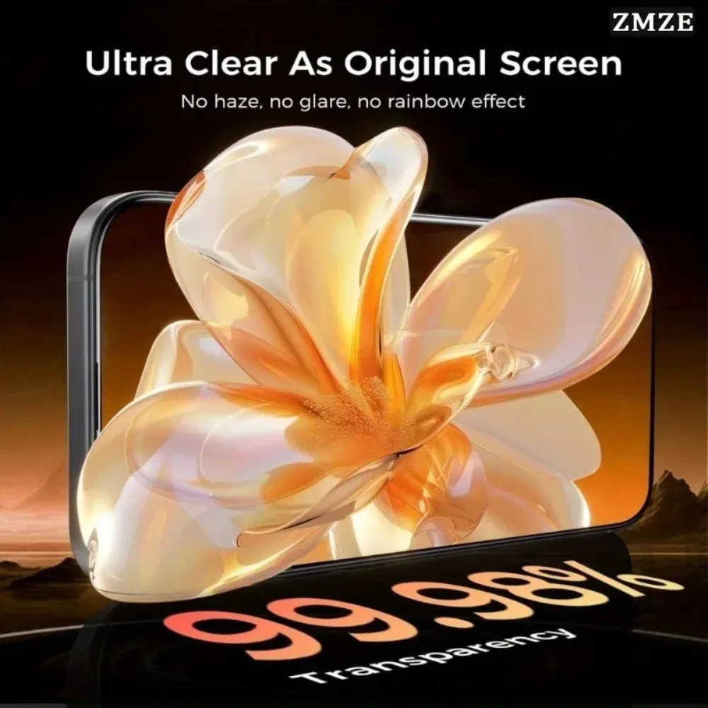 Fast Installation Tempered Glass for Realme 16 15 14 13 Pro 12 11 10 Pro Plus High Definition Screen Protector Protective Glass