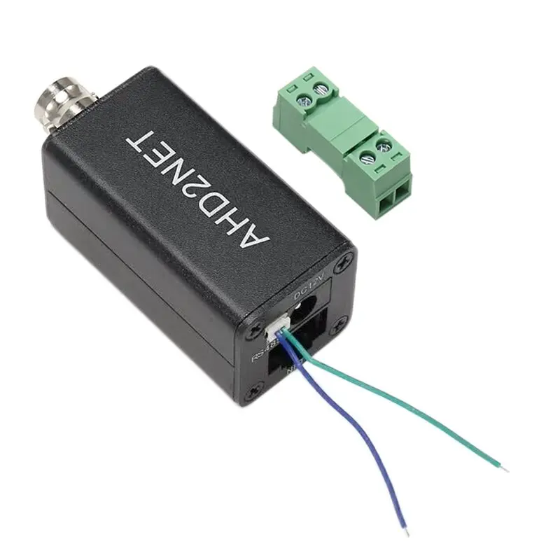 [NEW A09R!】 CVBS/TVI/AHD/CVI To IP Camera Converter 1080P Full HD, RJ45, RS485, POE Power,For NVR Analog Surveillance Upgrade