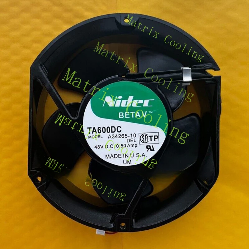 Новый вентилятор охлаждения для NIDEC A34265-10 TA600DC 48V 0.50A