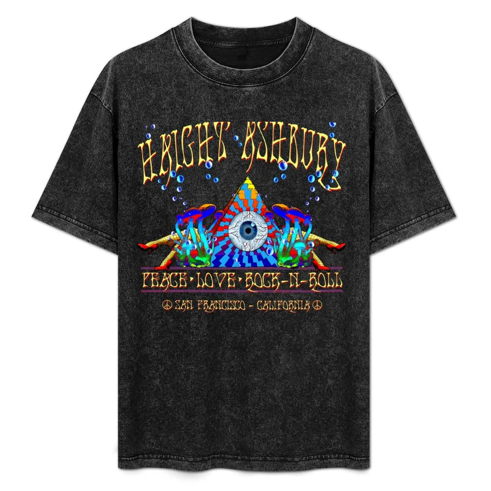 

Haight Ashbury T-Shirt Active Sports Short Sleeve Cotton Shirt