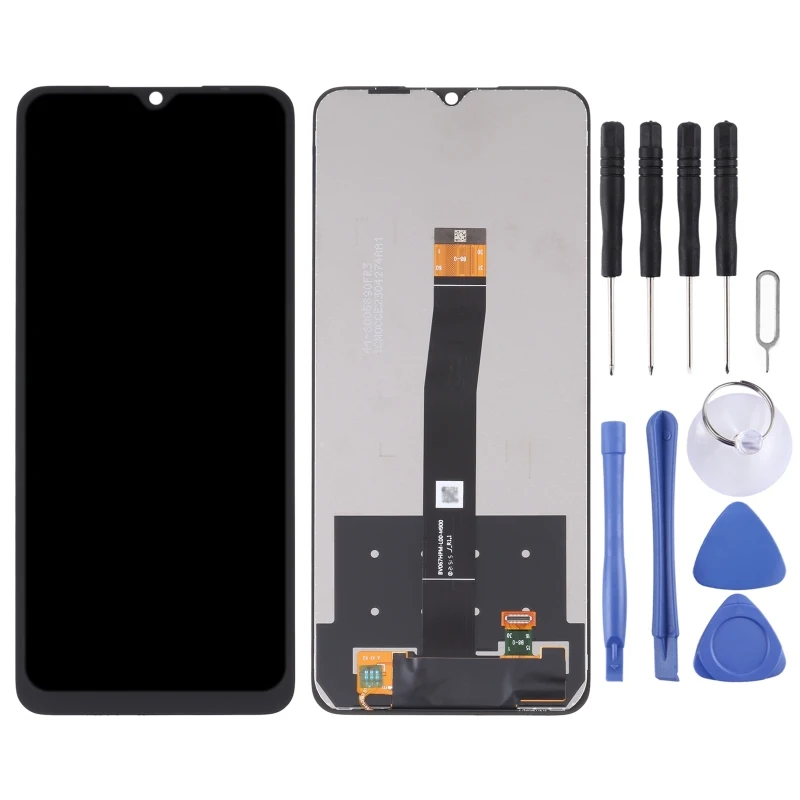 6.71-inch LCD Screen For Xiaomi Poco C40 / Redmi 10C Phone 1650 x 720 HD+ Display and Digitizer Full Assembly Repair Replacement