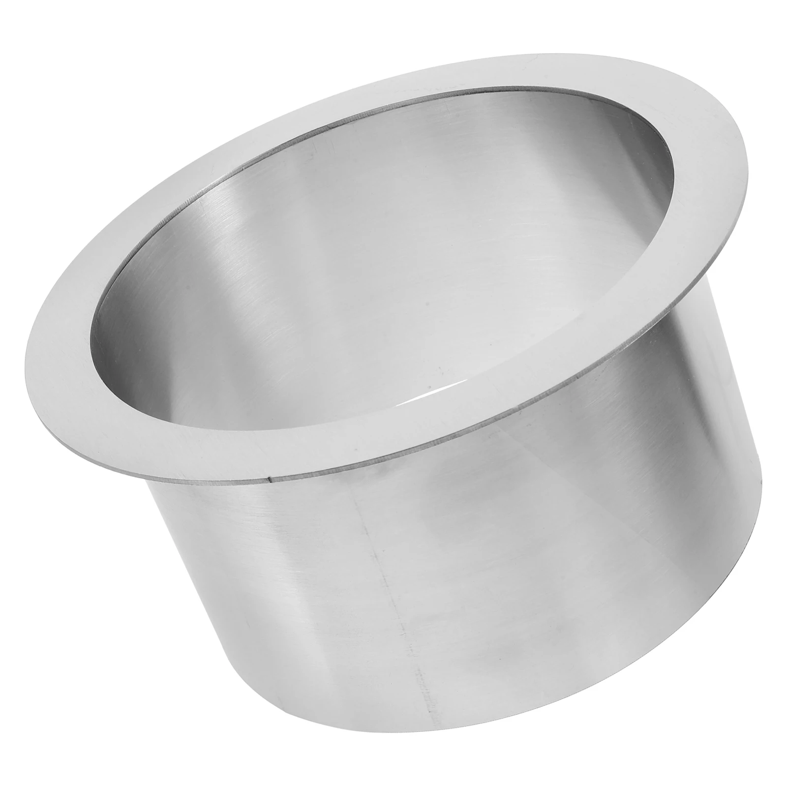 

Stainless Steel Round Drop-In Built-In Countertop Waste Holder Kitchen Garbage Slot Corrosion Resistant Heat Resistant Space