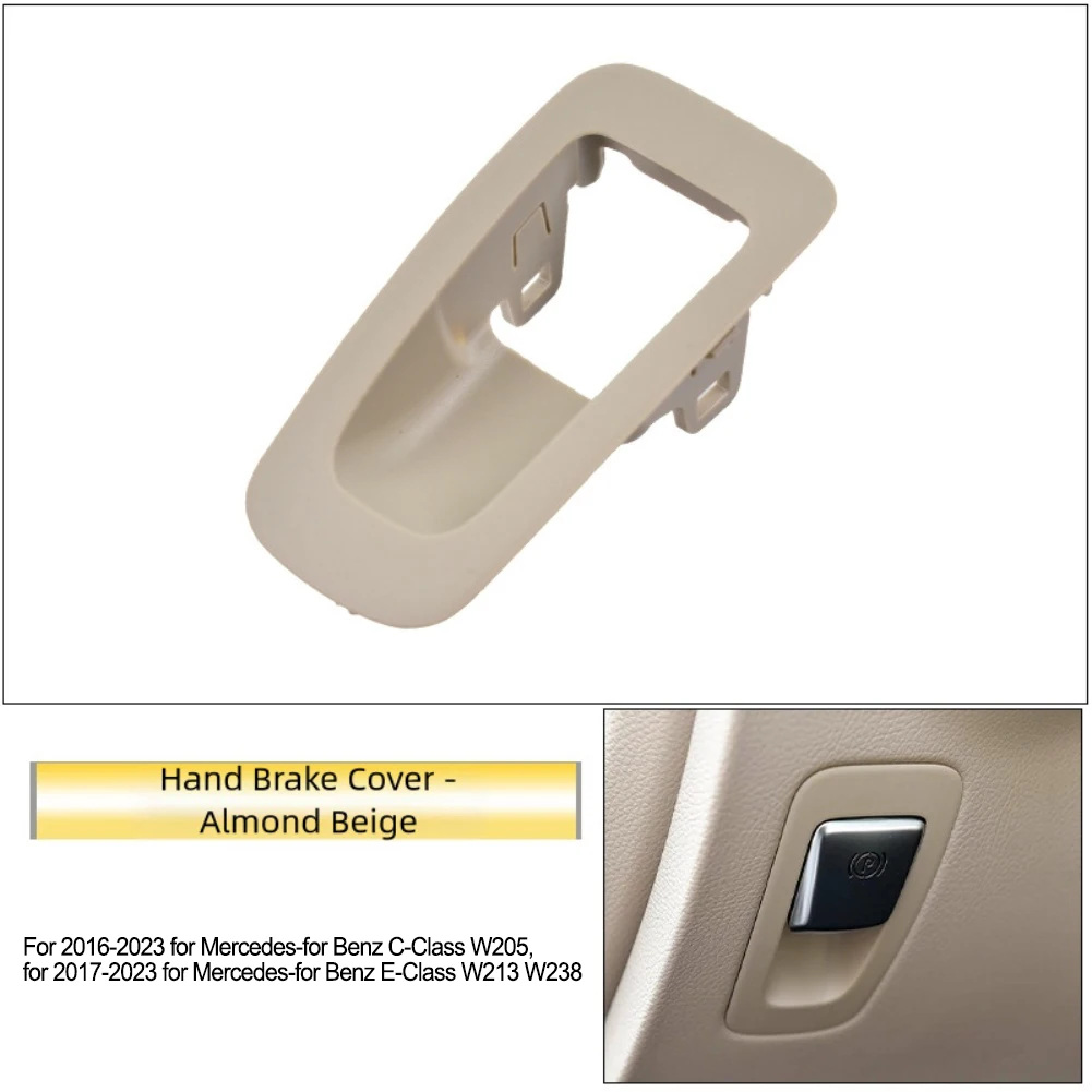 Handbrake switch panel for Mercedes W205 W213 W238 engineered to replace worn parts and maintain vehicle braking system