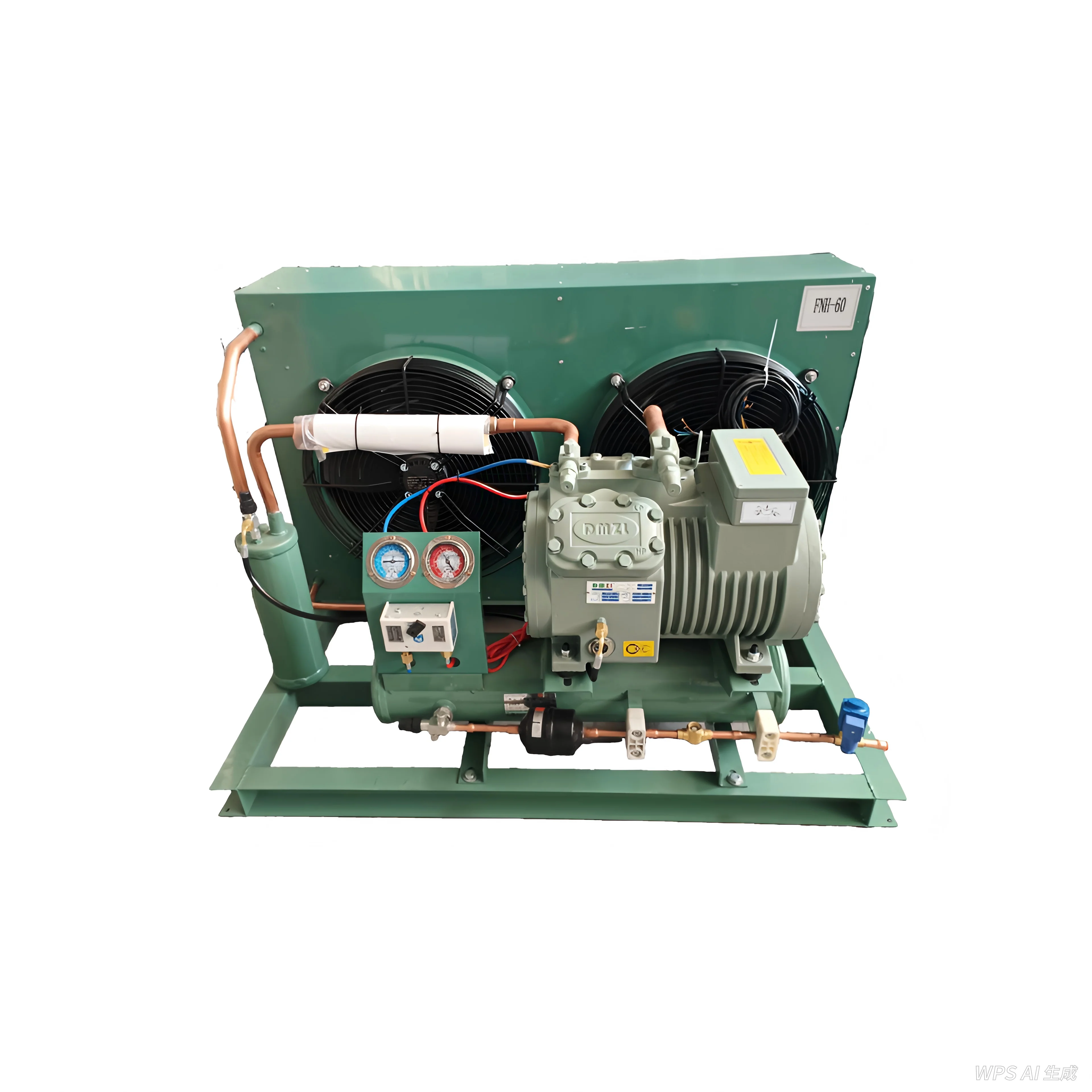 air Cooled Condensing Unit H Type Cold Room Condenser Unit for Industrial Refrigeration Projects
