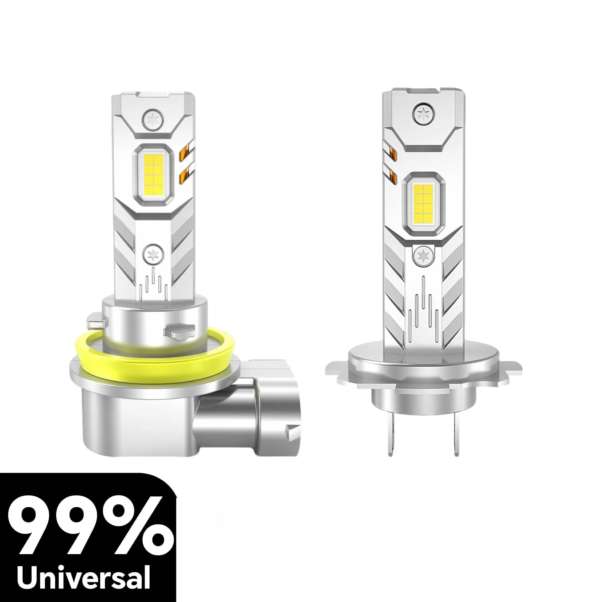 

H1 H4 H7 LED Headlight Bulbs 12V 45W 6000K Car Light Retrofit Plug and Play