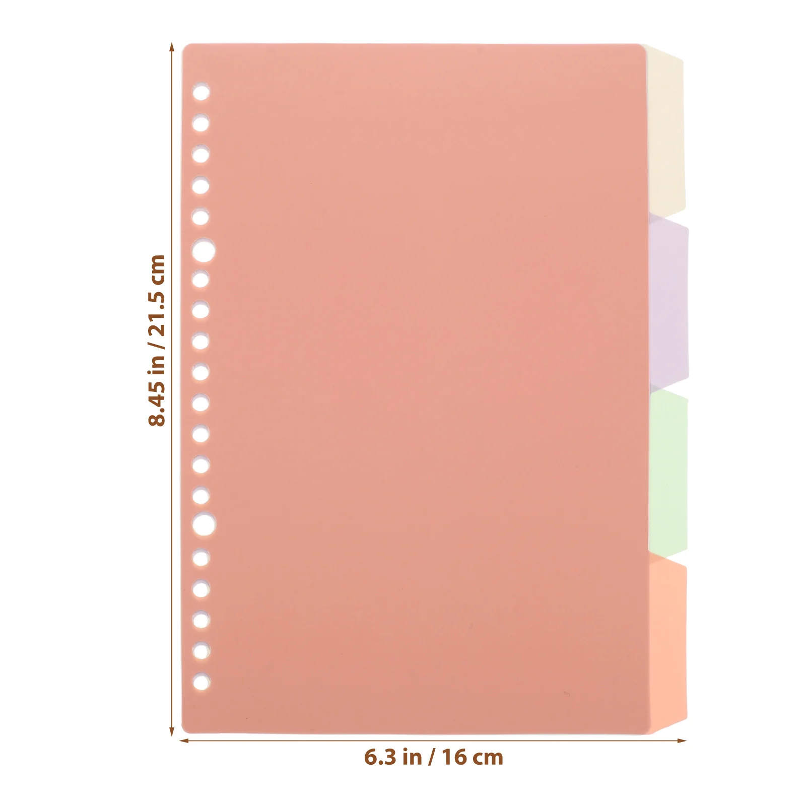10 Sets Removable Index Tab The Notebook Sticky Tabs Pp Detachable Dividers Binder