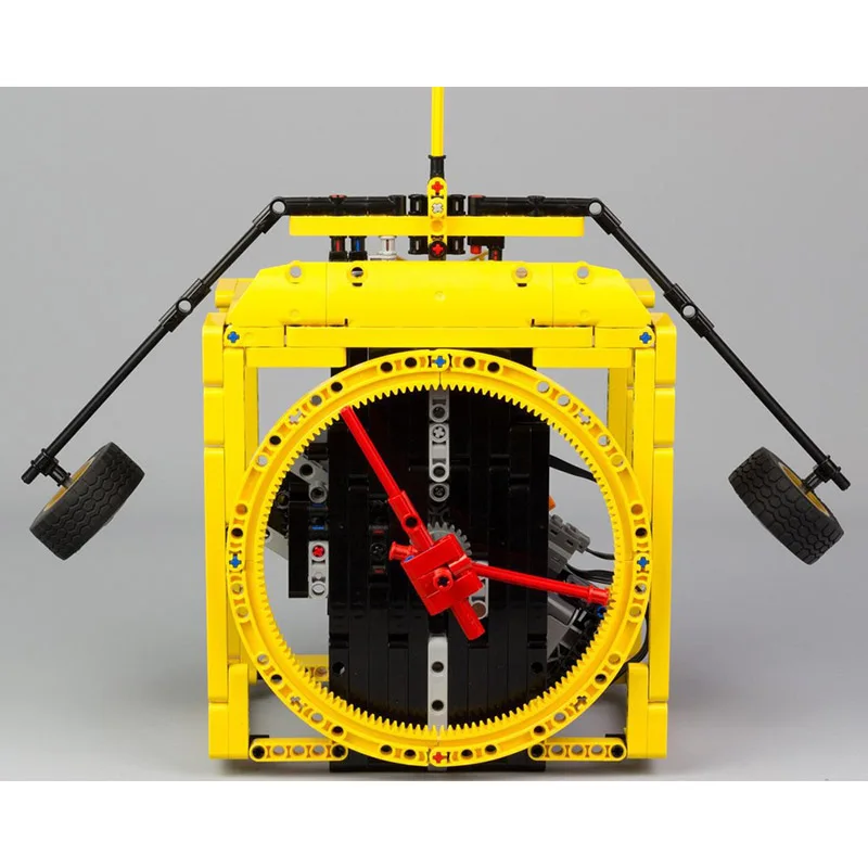 NEW MOC-31640 688PCS Parallel Wall Clock Balance Clock Model DIY Creative Ideas Childtoy Birthdaygift Technology Building Blocks
