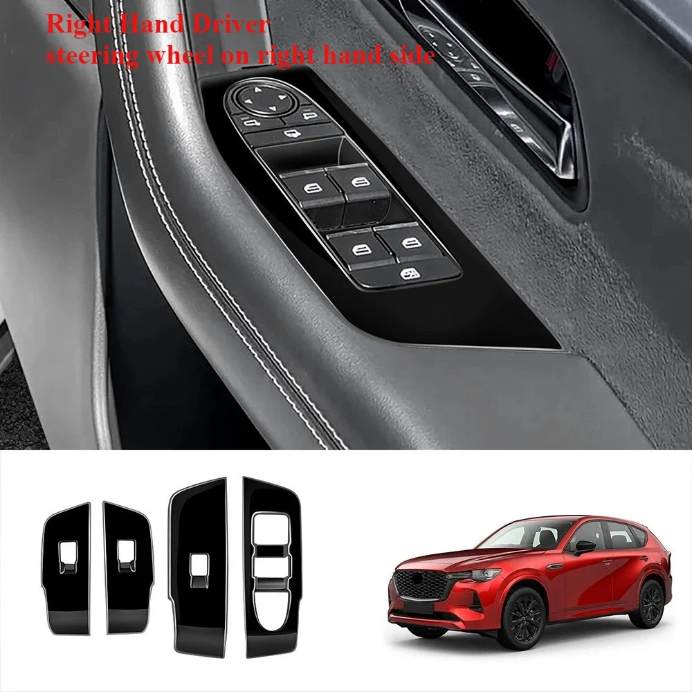 For Mazda CX-60 CX60 2022-2024 CX90 CX80 2024 2025 ABS Carbon