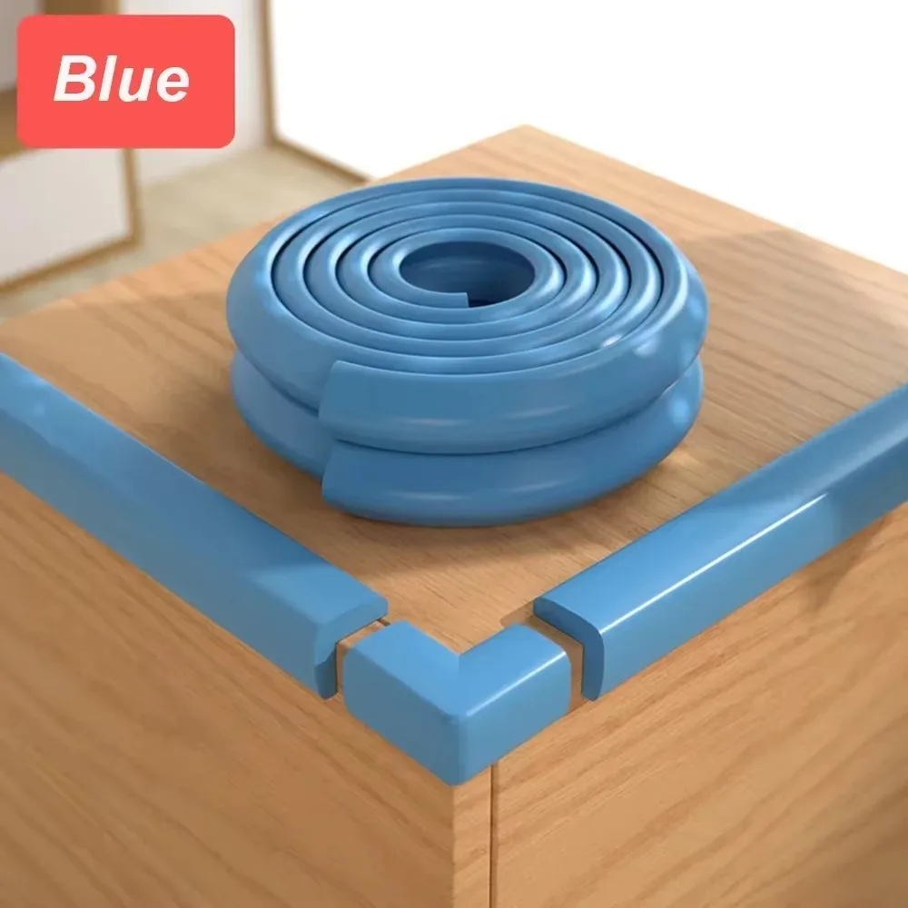 

Easy To Clean NBR Table Protector L Shape Protective Cover Desk Cover Baby Safety Anti-collision Foam Protective Tape Home