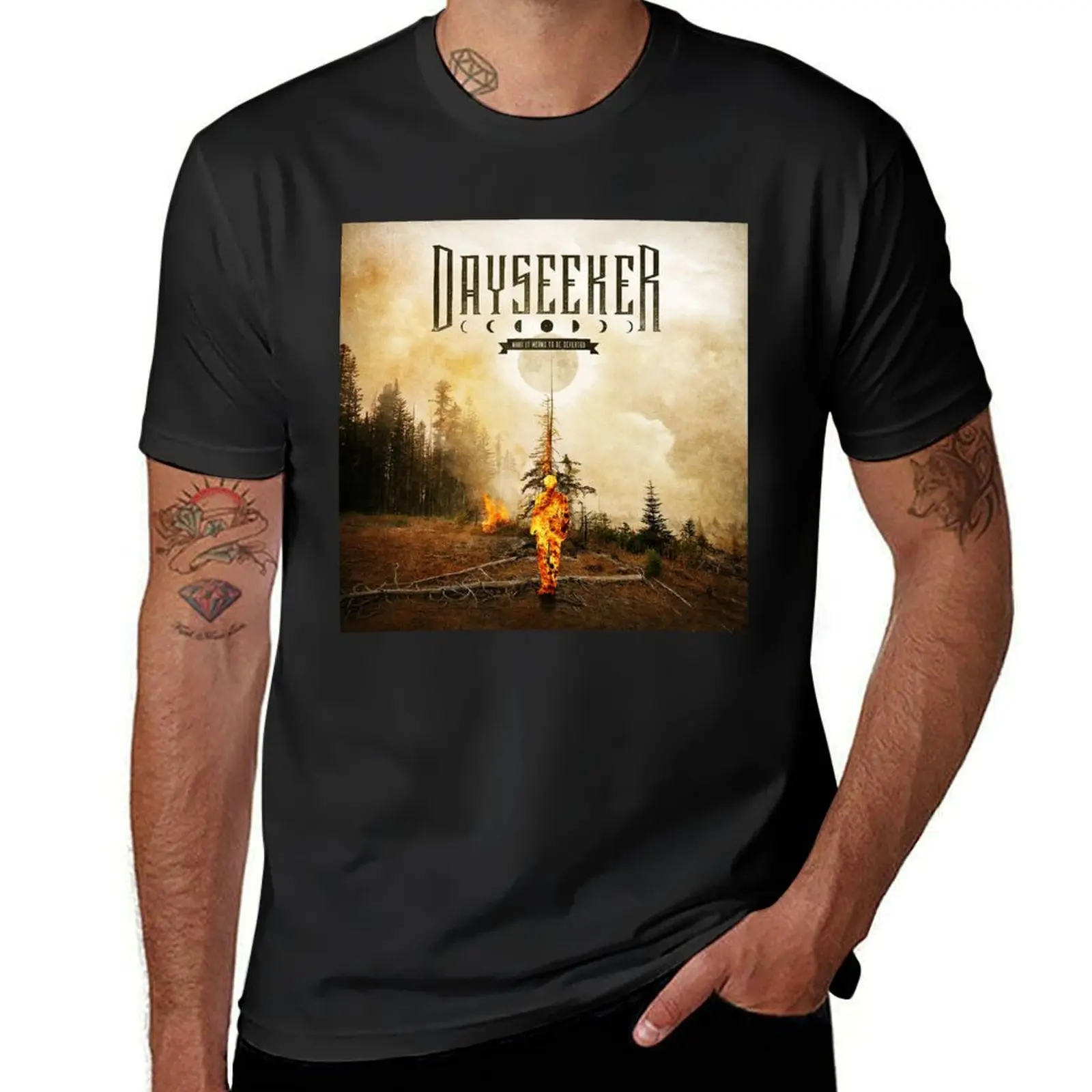 

What It Means To Be Defeated Dayseeker T-Shirt oversizeds graphic shirts cute clothes mens big and tall t shirts