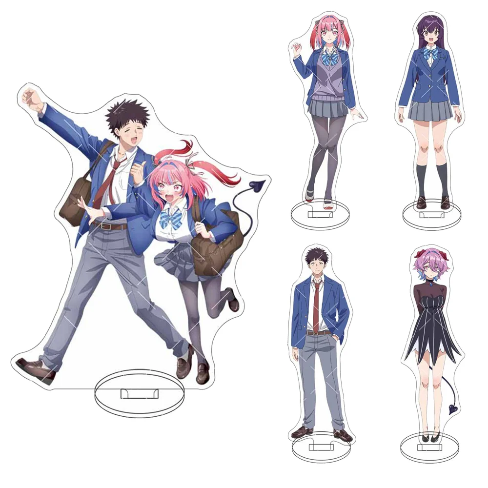 15cm New Anime Mistress Kanan Is Devilishly Easy Keychain Acrylic Stand Model Figure Character Gifts Decoration Accesorios Goods