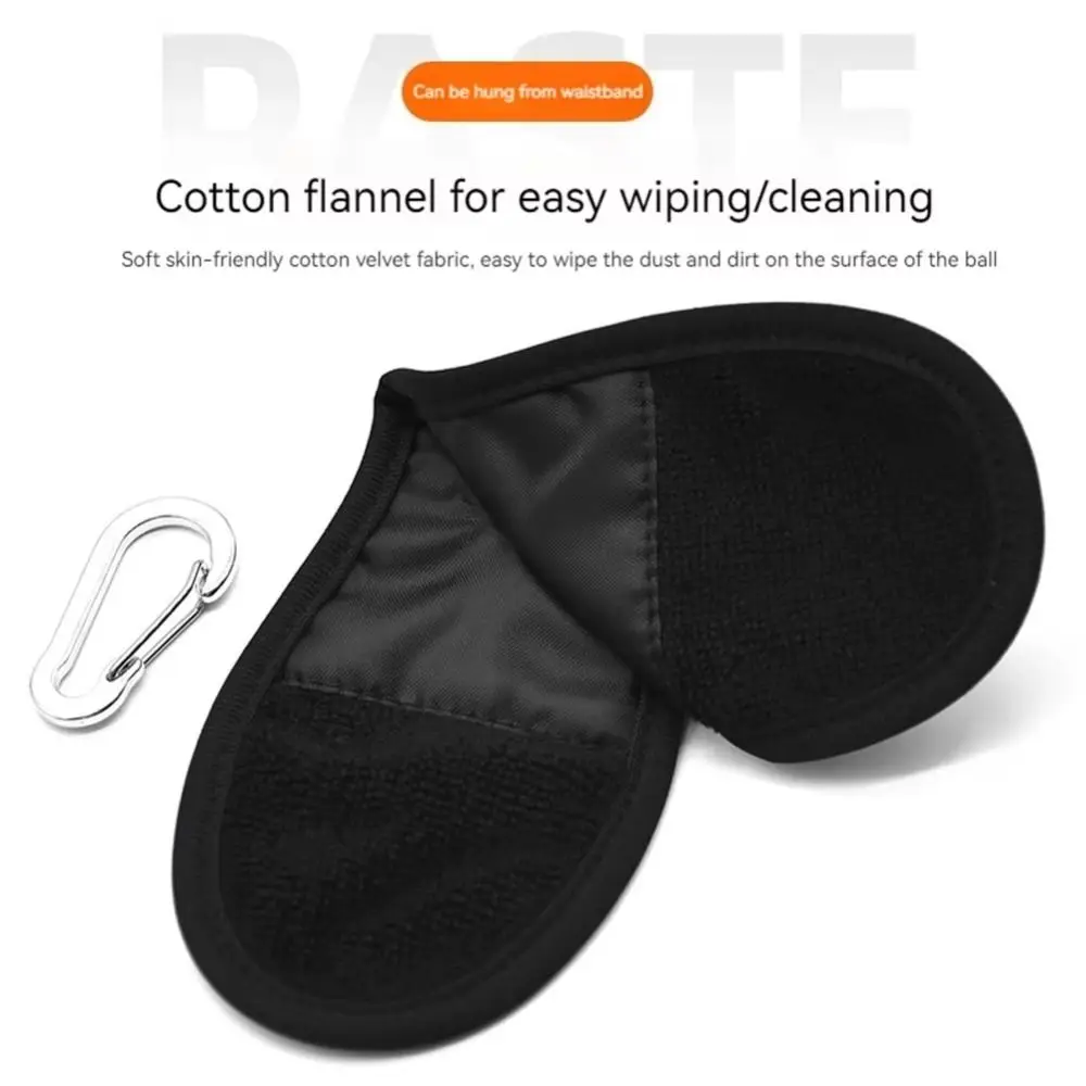 Training Aids Golf Ball Cleaning Towel Soft Skin Super Absorbent Dry Towels Golfer Comfortable With Hanging Clip