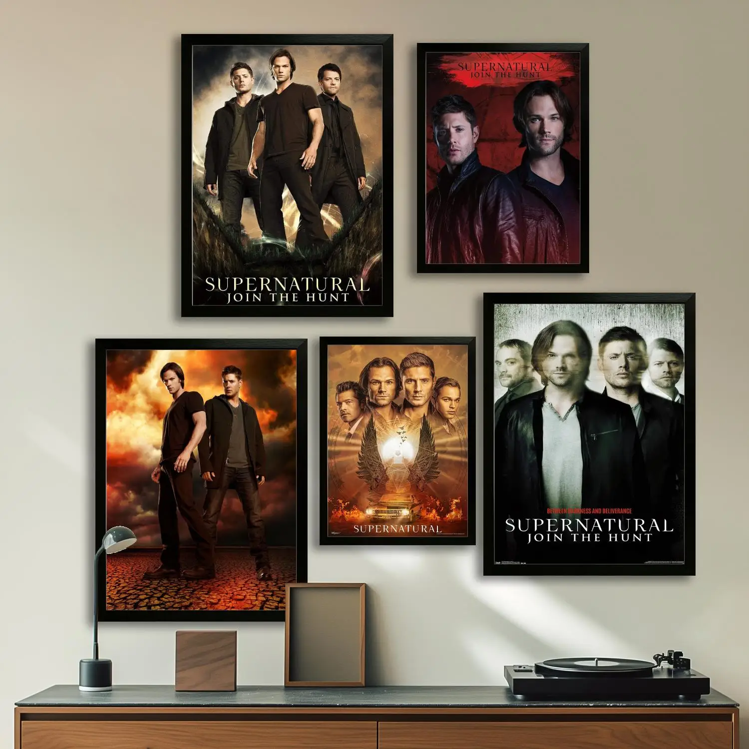 Supernatural Movie Canvas Art Poster, Wall Art Picture Print, Modern Family Bedroom Decor Posters,Decorative painting