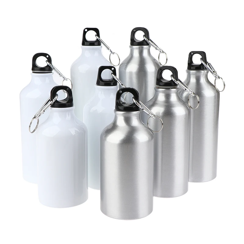 1Pc For Travel Running Camping Aluminum Outdoor Bike Sports Water Bottle Drinking Kettle Drinking Cup Leakproof Water Jug